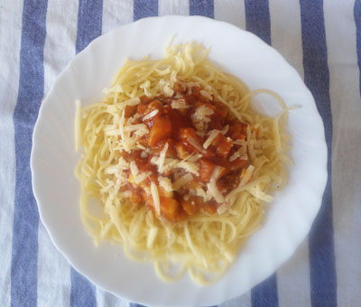 рецепт спагетти с томатным соусом фото | our-woman.ru