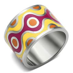 яркие украшения с эмалью кольцо | our-woman.ru