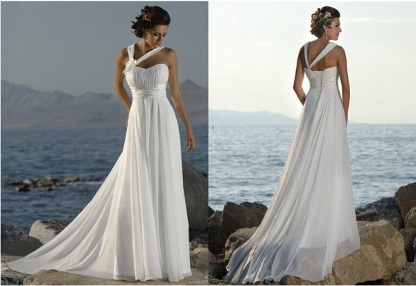 свадебное платье греческое ампир