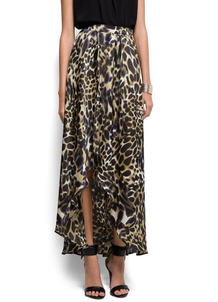 леопардовая юбка в пол7
