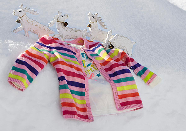 Коллекция детской одежды осень-зима : Бенеттон 2017 года