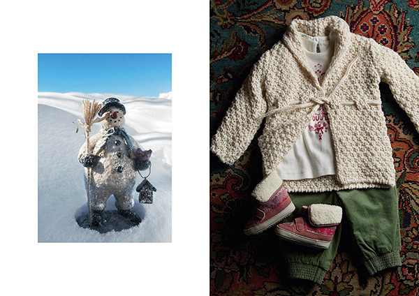 Коллекция детской одежды осень-зима : Бенеттон 2017 года